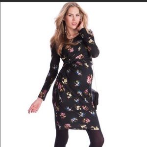 Seraphine Graphic Lexie Floral Nursing Dress